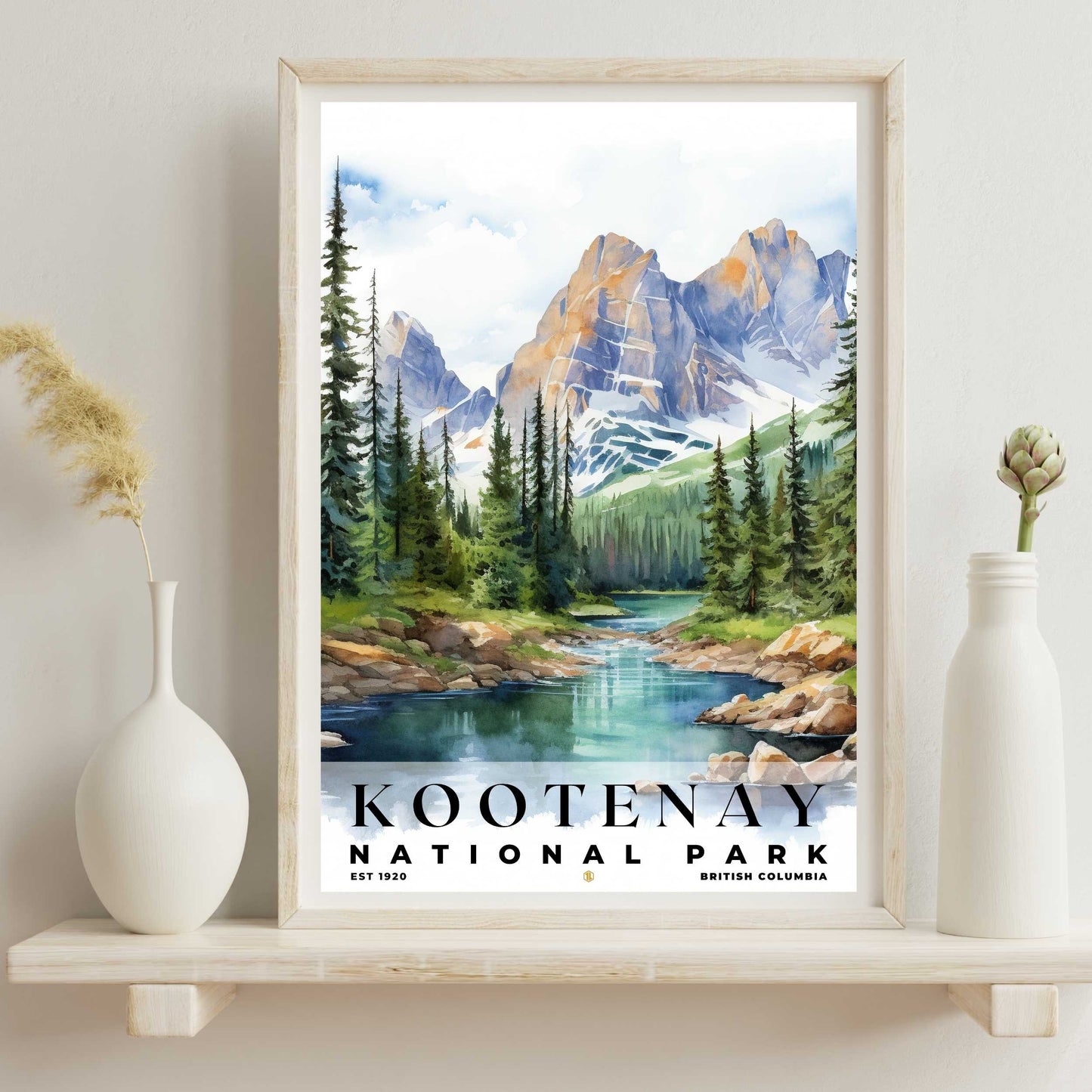 Kootenay National Park Poster | S04