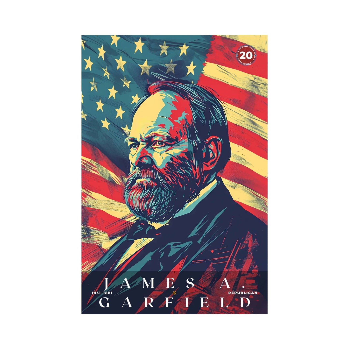 James A Garfield Poster | S05