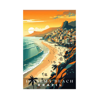 Ipanema Beach Poster | S01