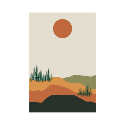 Boho Landscape Poster #21 | S01