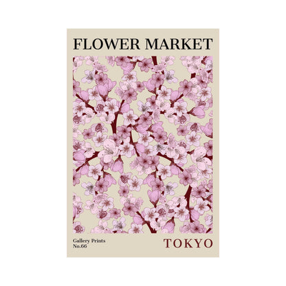 Tokyo Flower Market Poster | S02