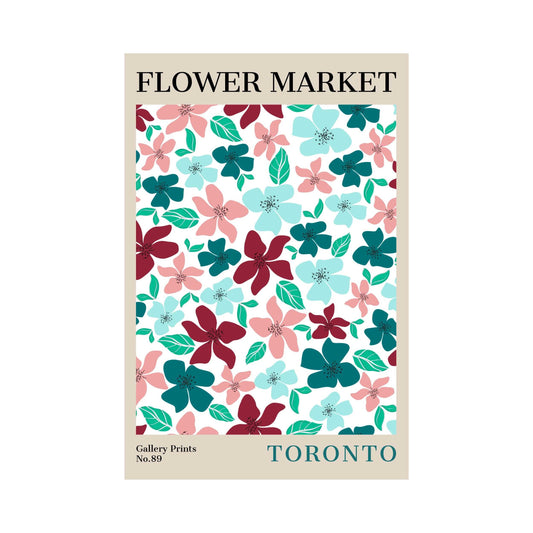 Toronto Flower Market Poster | S02