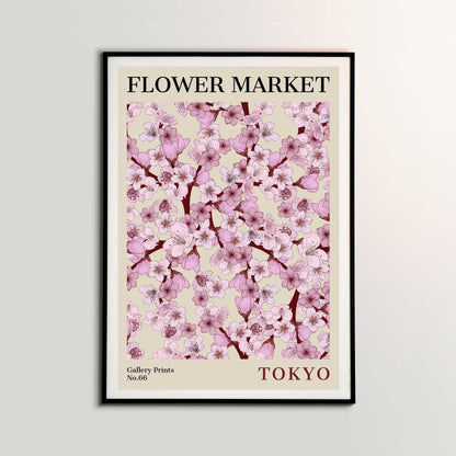 Tokyo Flower Market Poster | S02