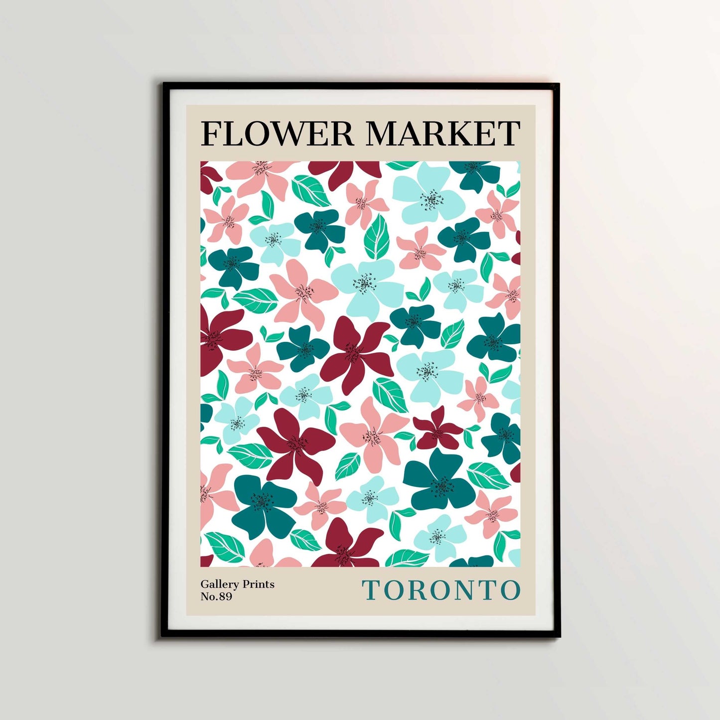 Toronto Flower Market Poster | S02