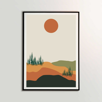 Boho Landscape Poster #21 | S01