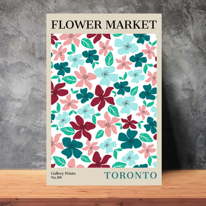 Toronto Flower Market Poster | S02