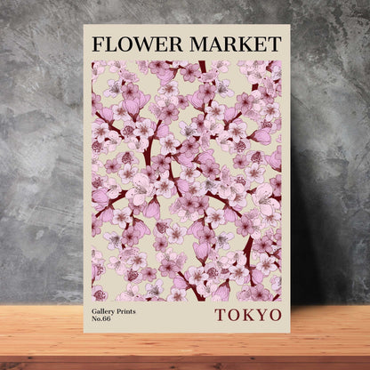 Tokyo Flower Market Poster | S02