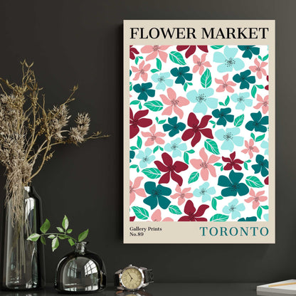 Toronto Flower Market Poster | S02