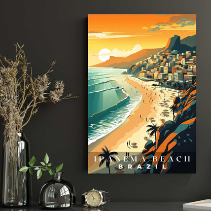 Ipanema Beach Poster | S01