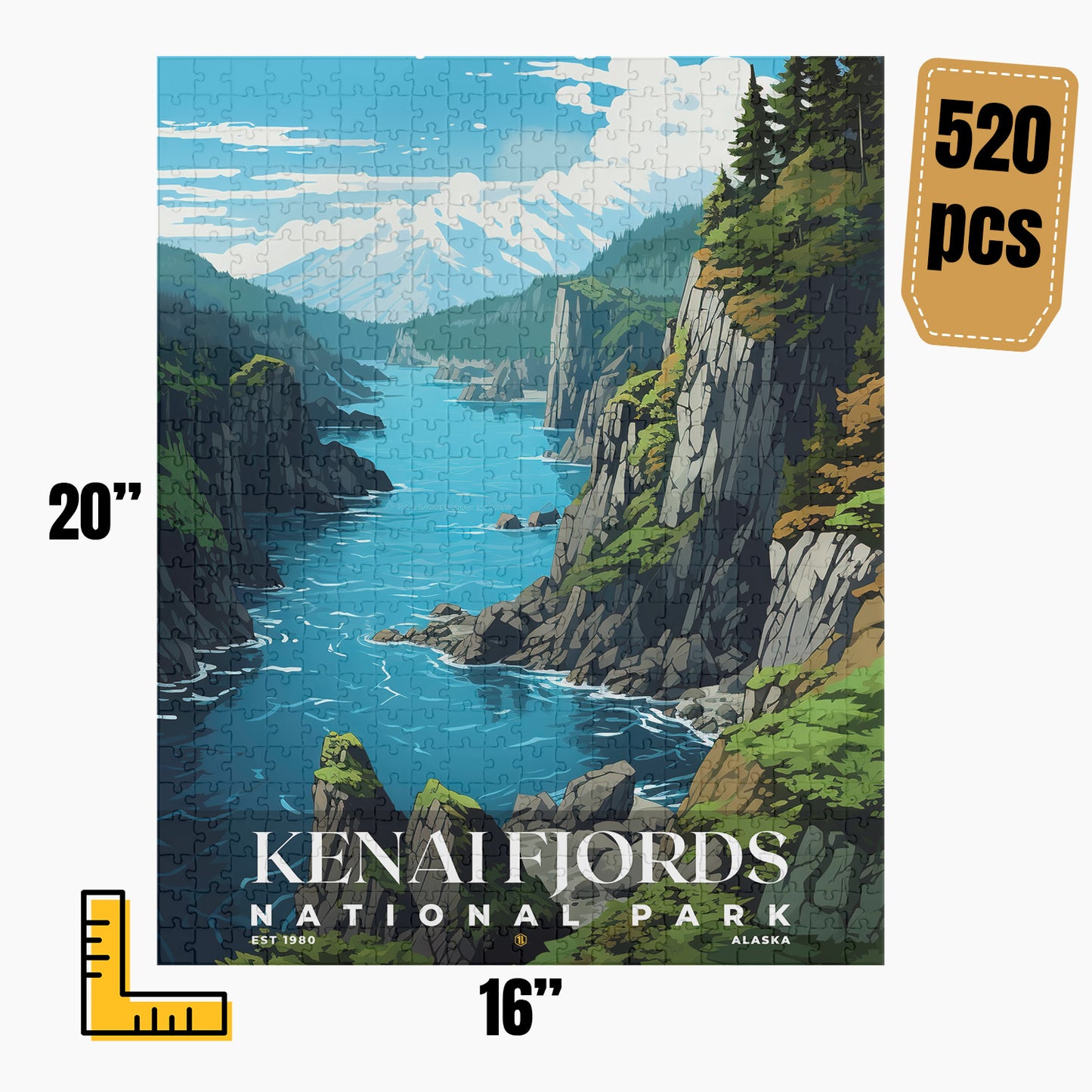 Kenai Fjords National Park Puzzle | S07