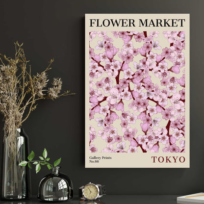 Tokyo Flower Market Poster | S02