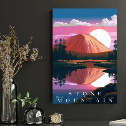 Stone Mountain Poster | US Travel | S01