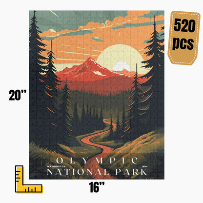 Olympic National Park Puzzle | US Travel | S01