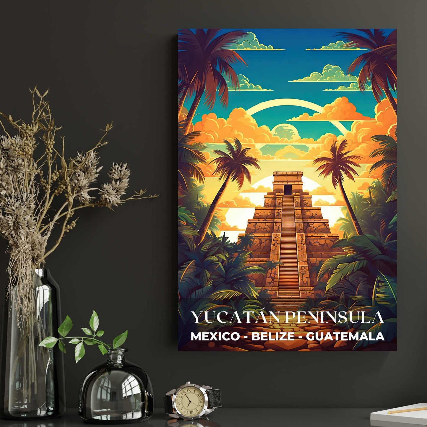 Yucatan Peninsula Poster | S01