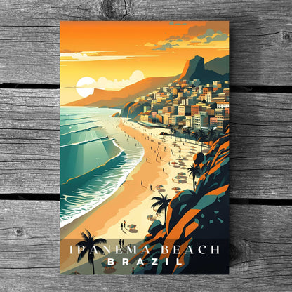 Ipanema Beach Poster | S01