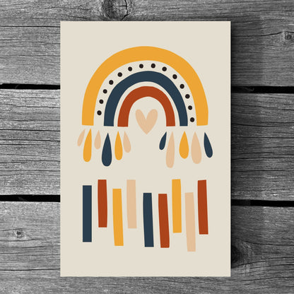 Boho Abstract Poster #21 | S01