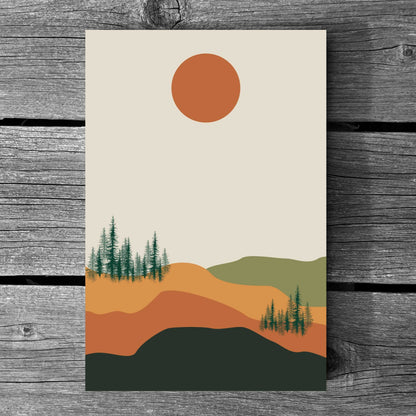 Boho Landscape Poster #21 | S01