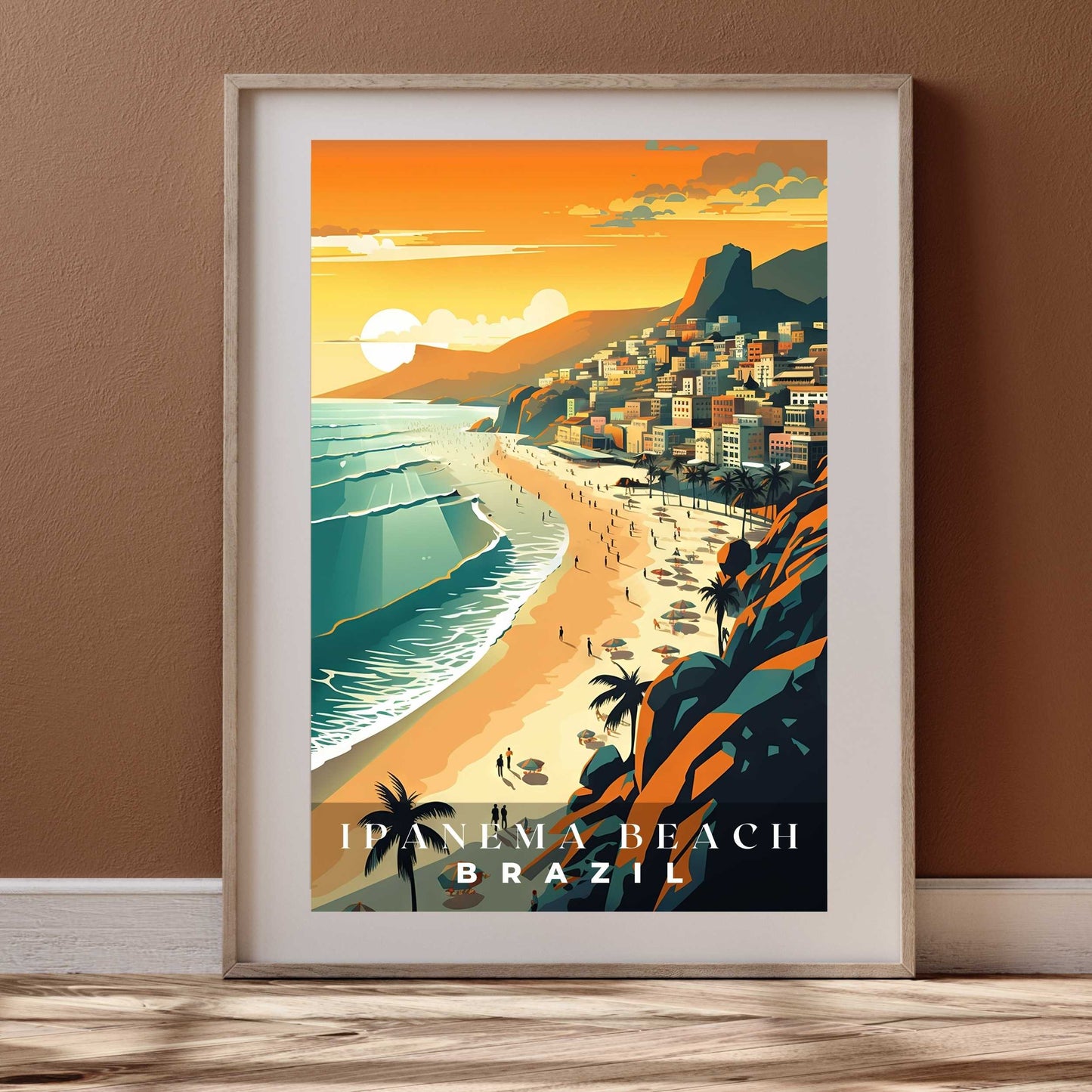 Ipanema Beach Poster | S01