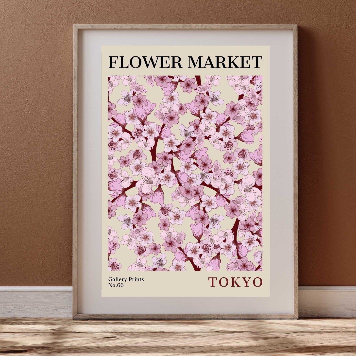 Tokyo Flower Market Poster | S02