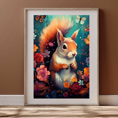 Squirrel Poster | S01