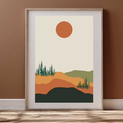 Boho Landscape Poster #21 | S01