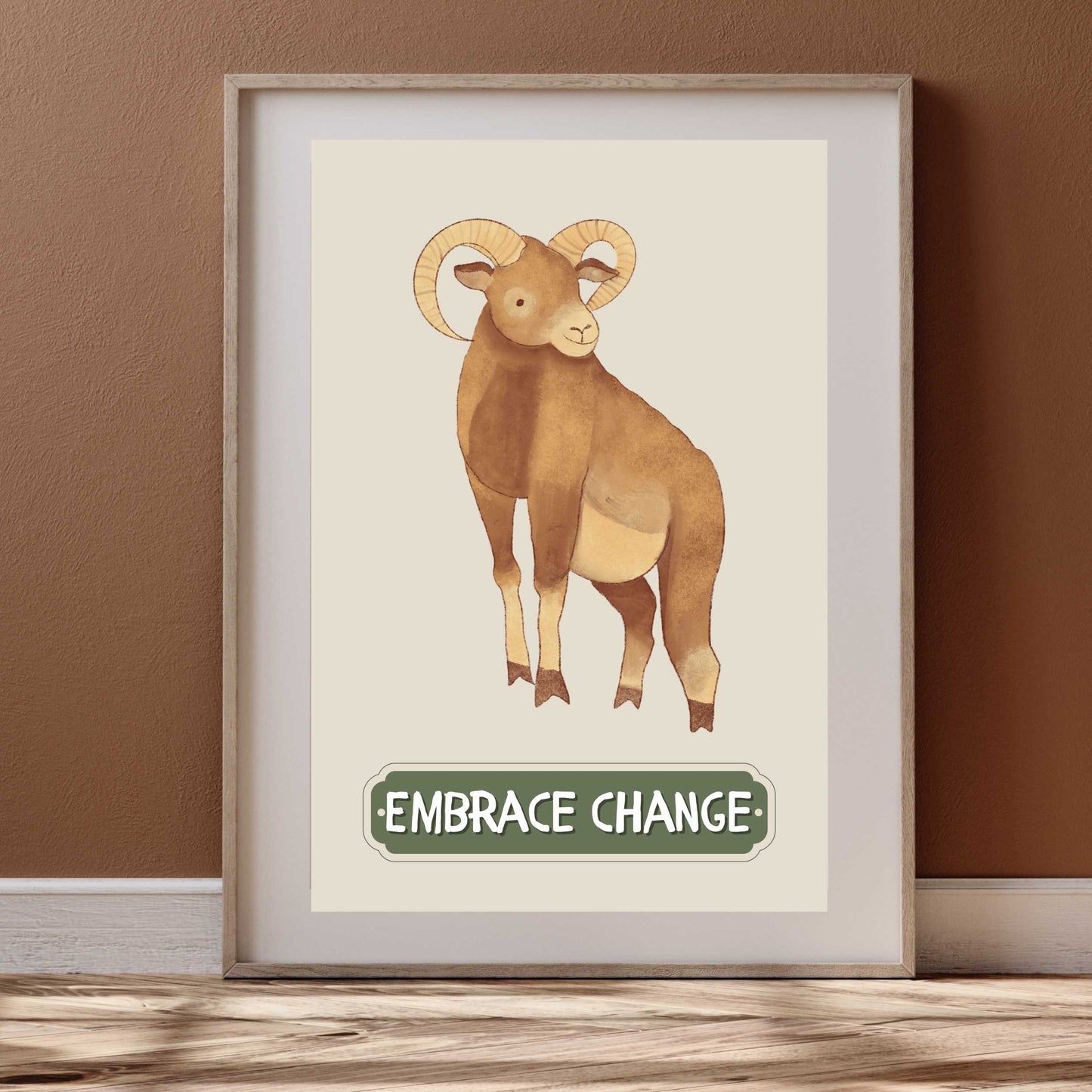Embrace Change Goat Poster | S01