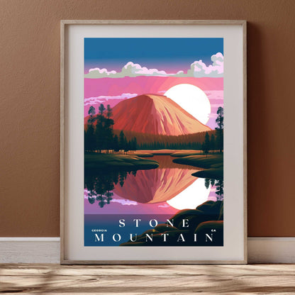 Stone Mountain Poster | US Travel | S01