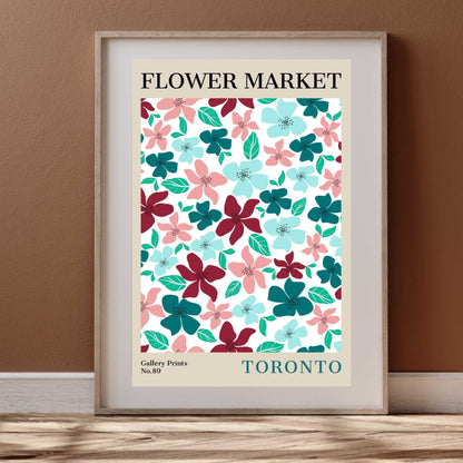 Toronto Flower Market Poster | S02