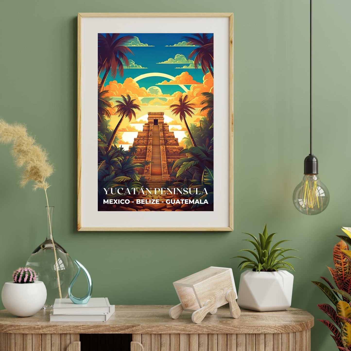 Yucatan Peninsula Poster | S01