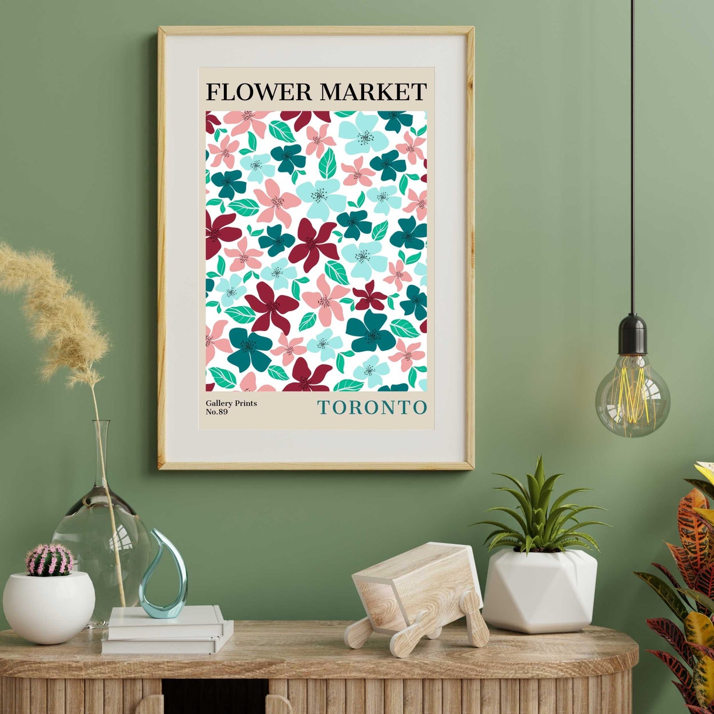 Toronto Flower Market Poster | S02