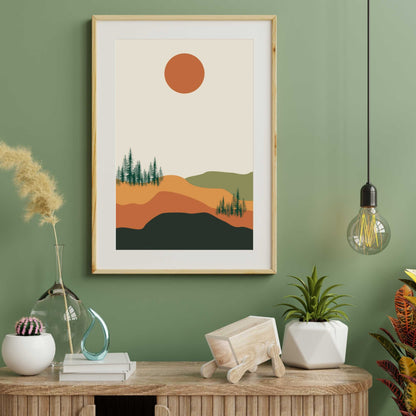 Boho Landscape Poster #21 | S01