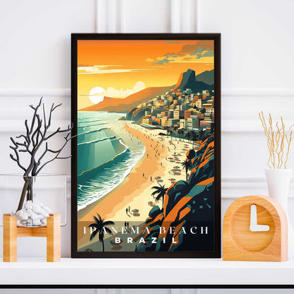 Ipanema Beach Poster | S01