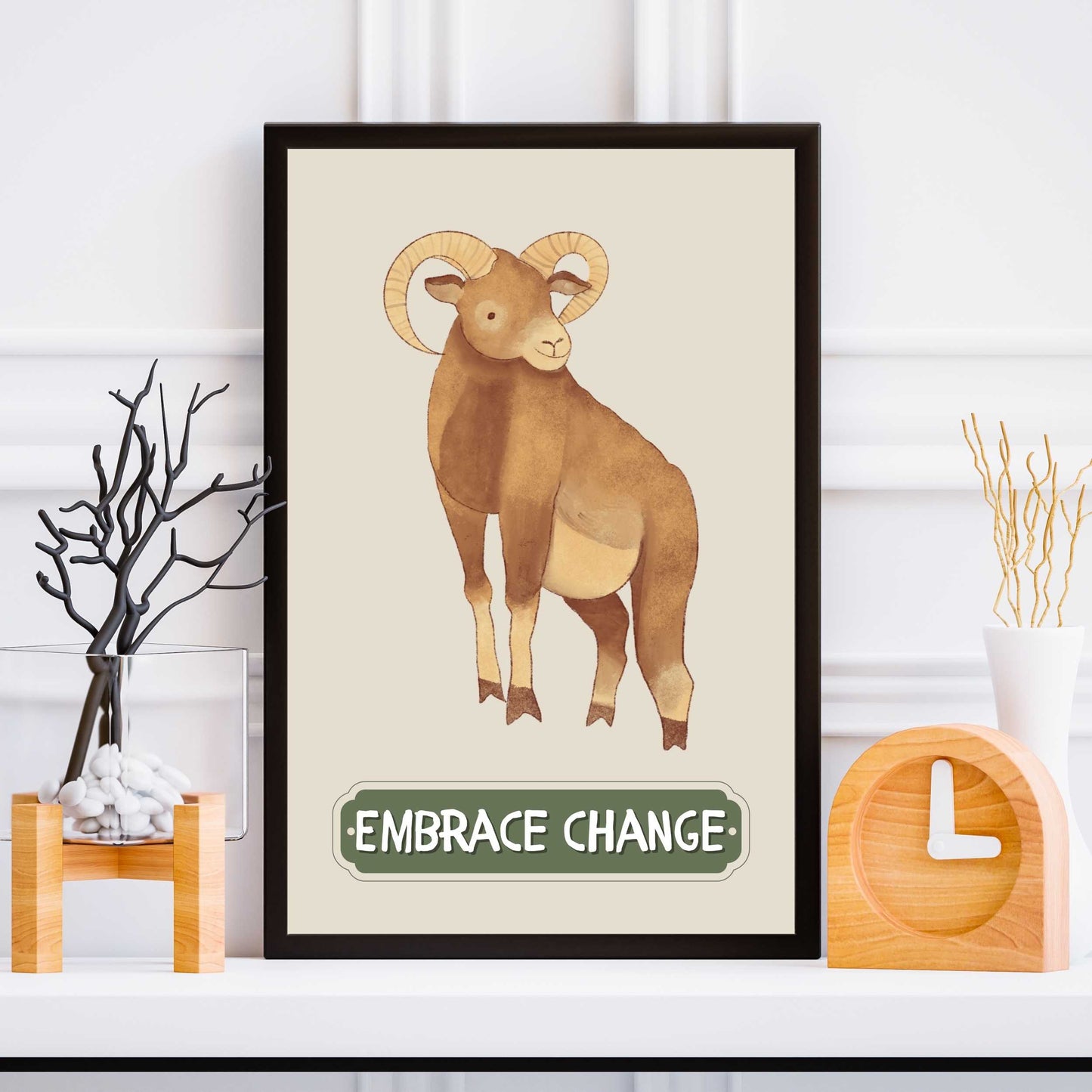 Embrace Change Goat Poster | S01