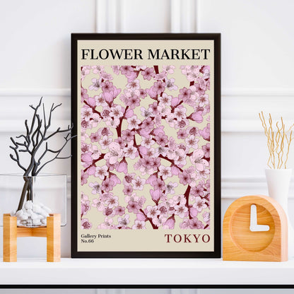 Tokyo Flower Market Poster | S02