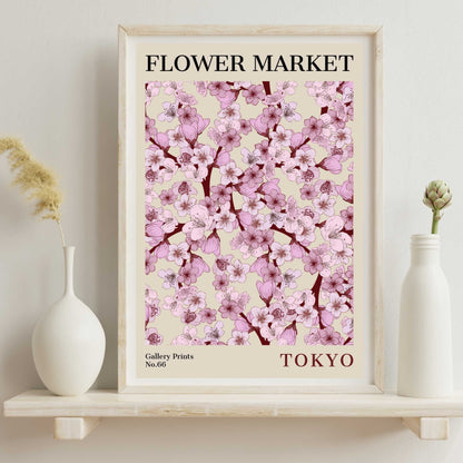 Tokyo Flower Market Poster | S02