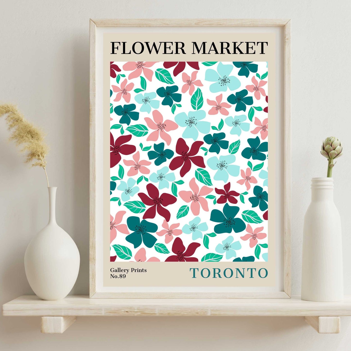 Toronto Flower Market Poster | S02