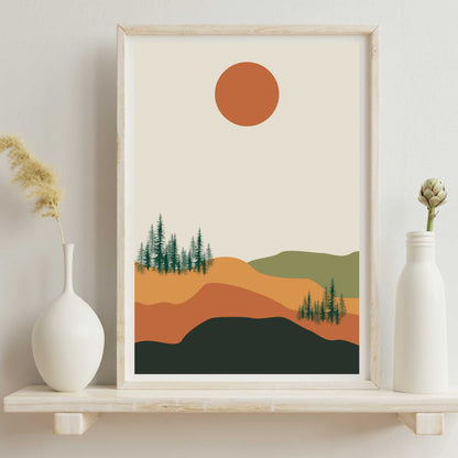 Boho Landscape Poster #21 | S01