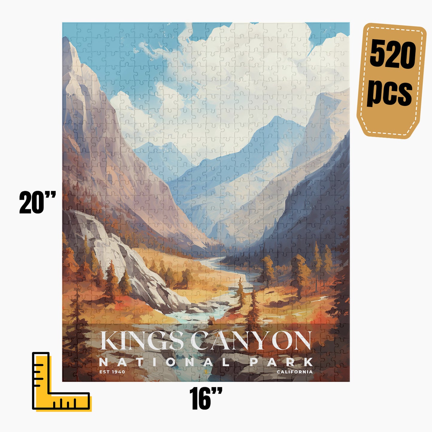 Kings Canyon National Park Puzzle | S06