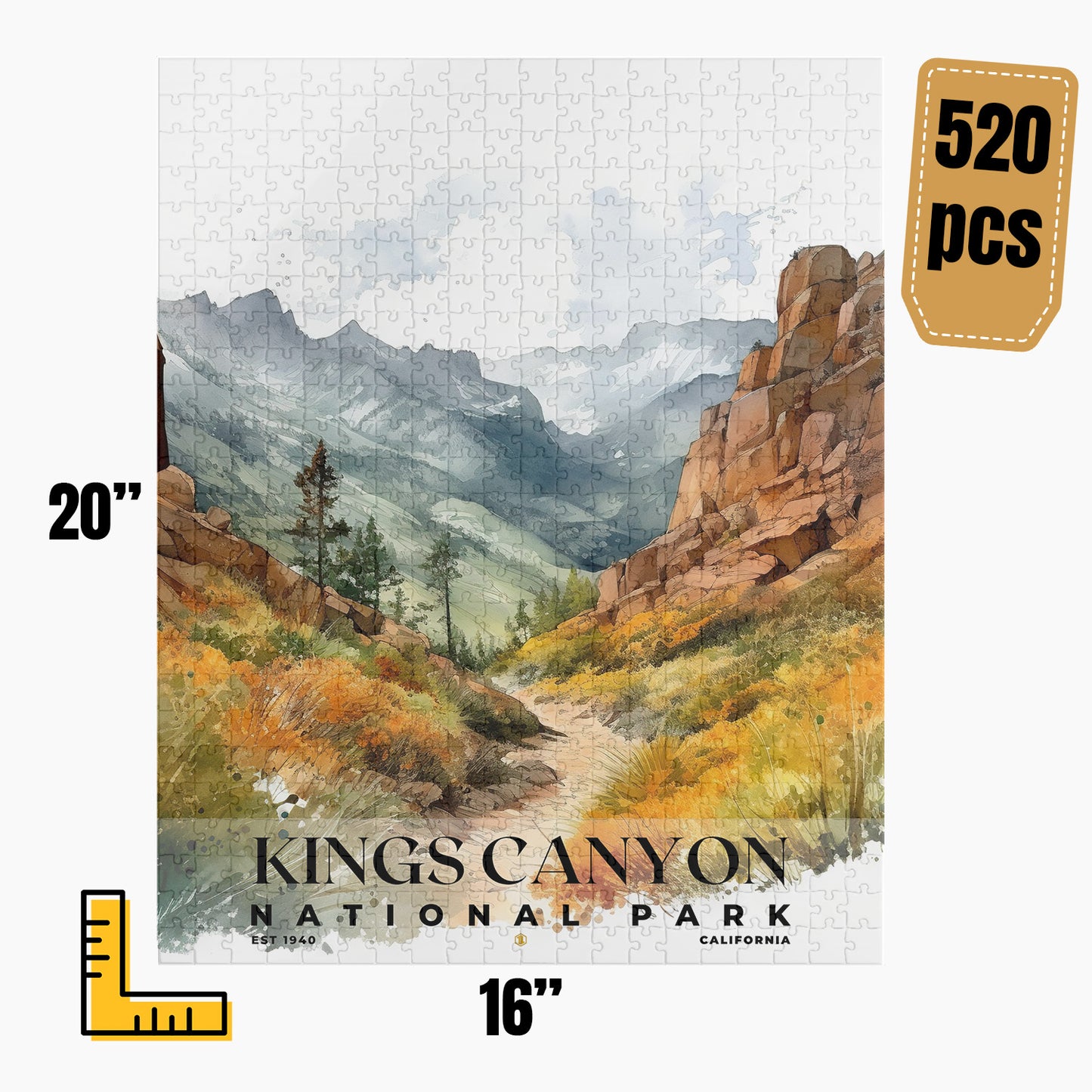 Kings Canyon National Park Puzzle | S04