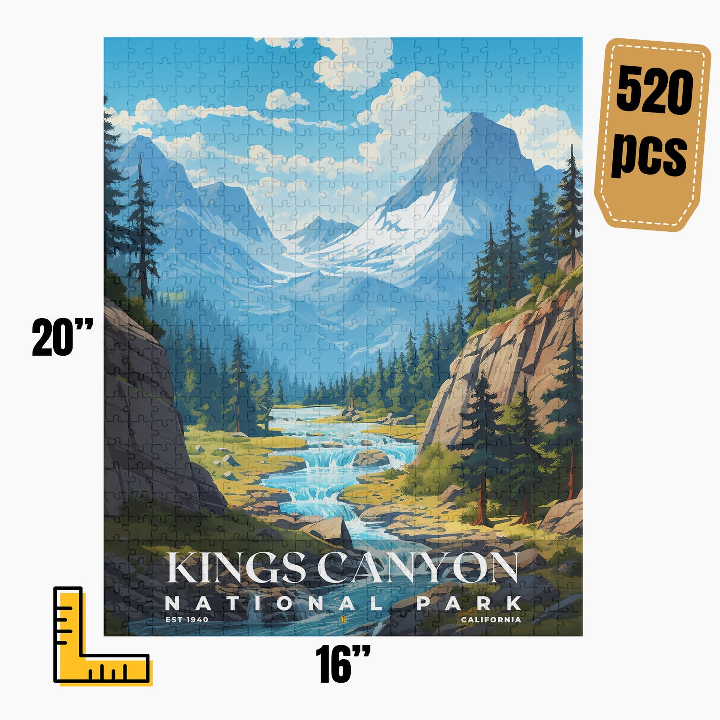 Kings Canyon National Park Puzzle | S07