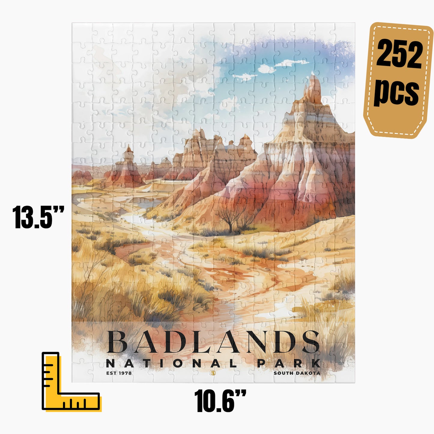 Badlands National Park Puzzle | S04