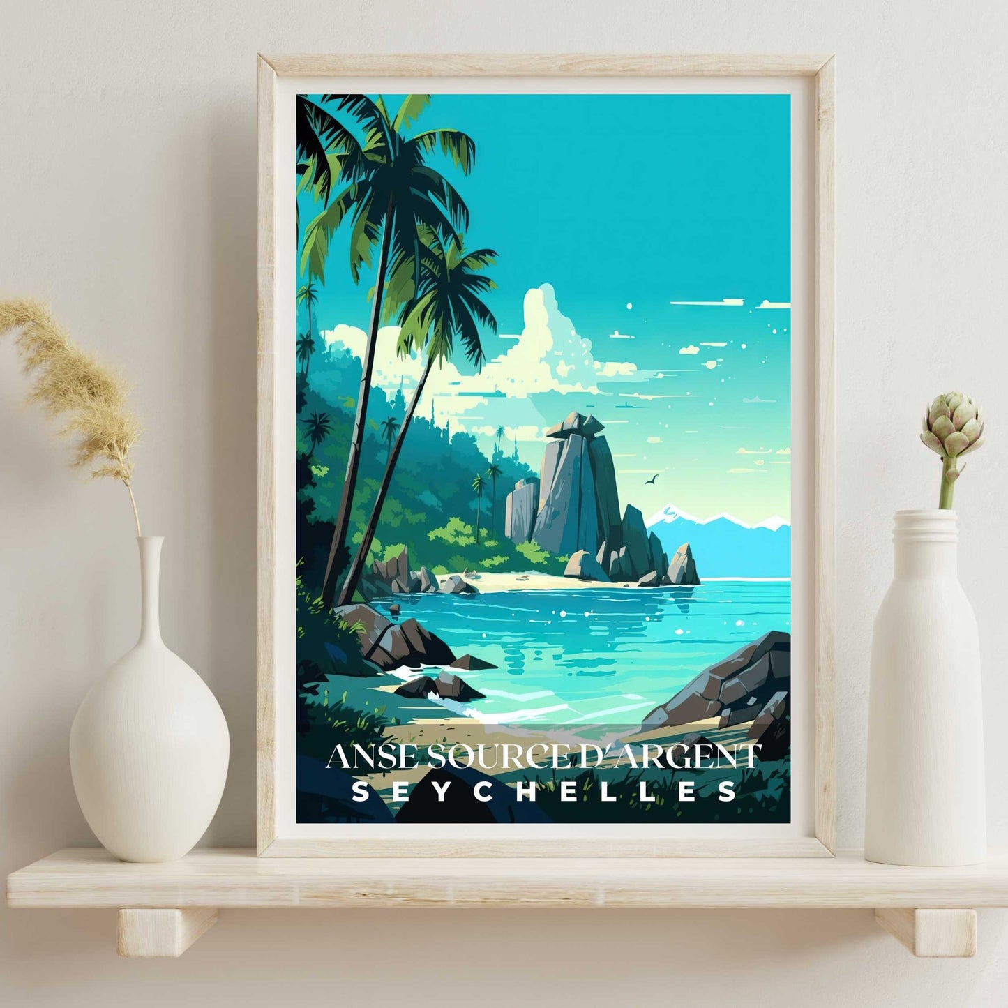 Anse Source DArgent Poster | S01