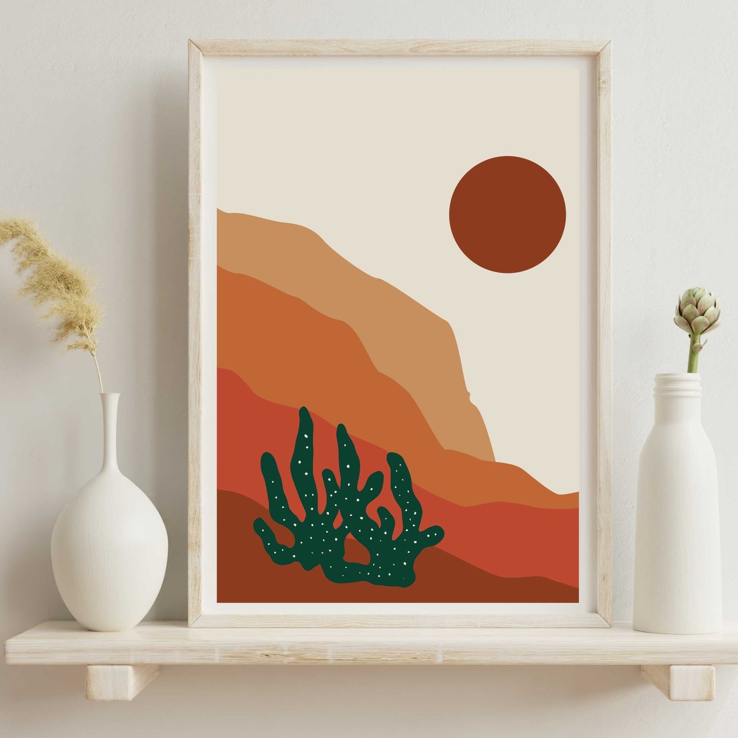 Boho Landscape Poster #02 | S01