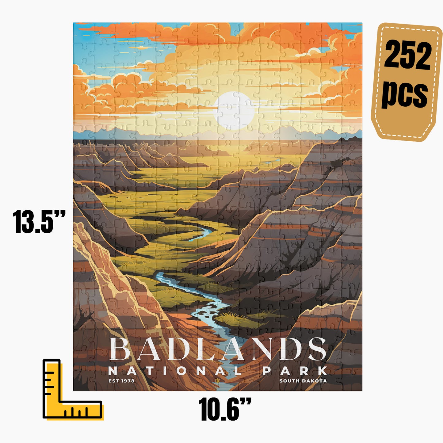 Badlands National Park Puzzle | S07