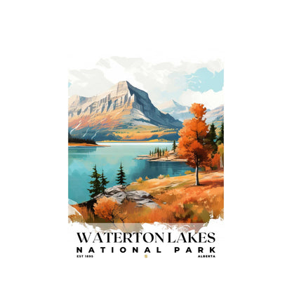 Waterton Lakes National Park Poster | S04