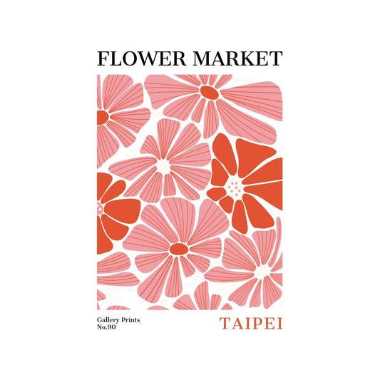 Taipei Flower Market Poster | S02