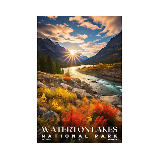 Waterton Lakes National Park Poster | S10
