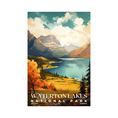 Waterton Lakes National Park Poster | S06