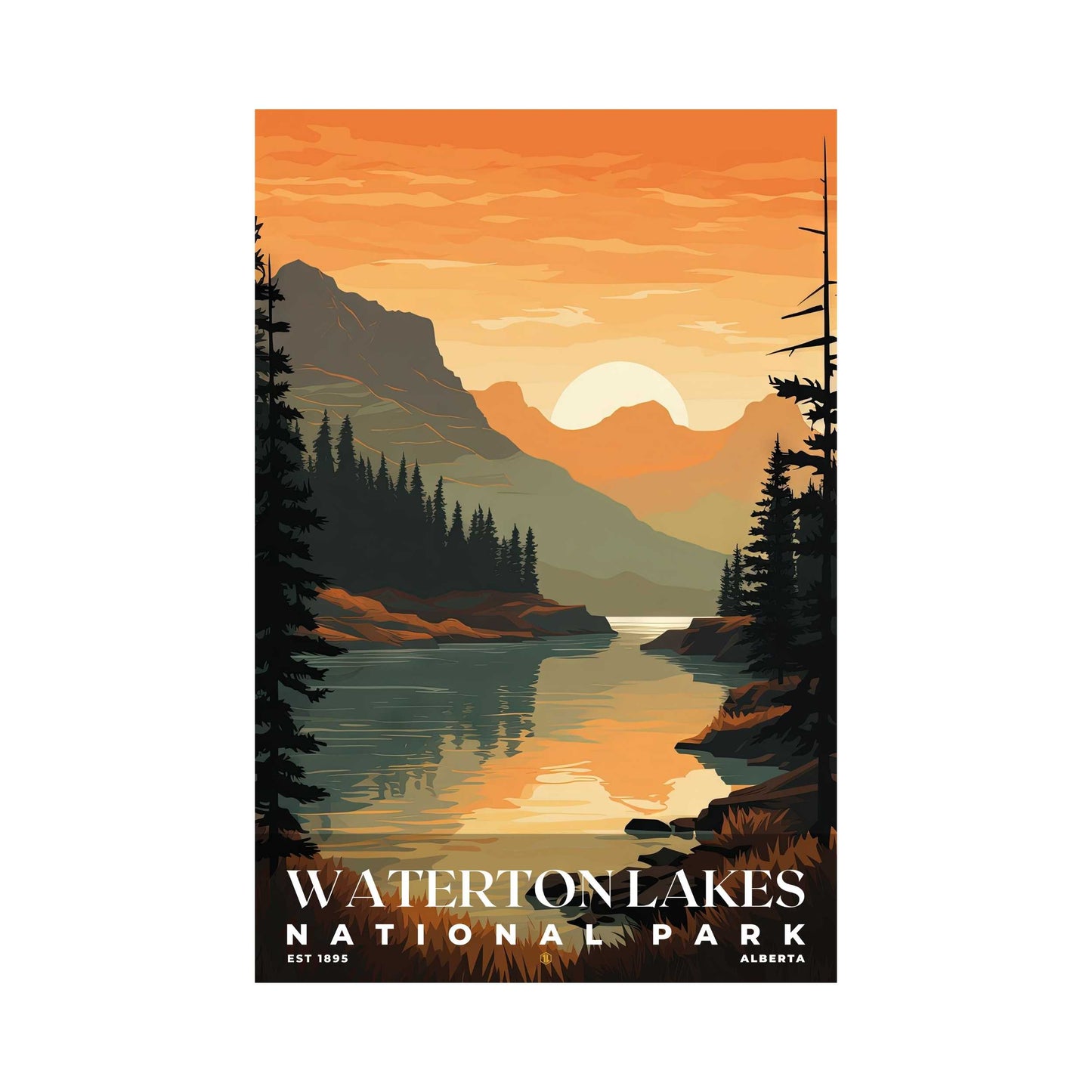 Waterton Lakes National Park Poster | S03