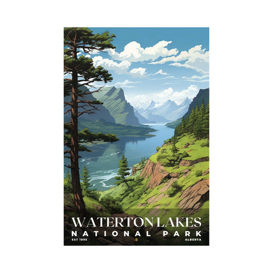 Waterton Lakes National Park Poster | S07